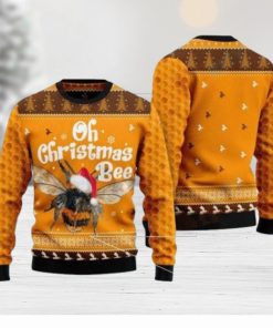 Oh Bee Ugly Christmas Sweater 3D Gift For Men And Women