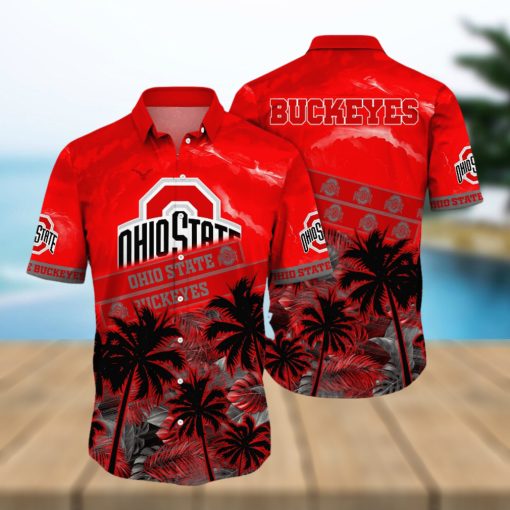 Ohio State Buckeyes NCAA Hawaiian Shirt Seafront Aloha Shirt