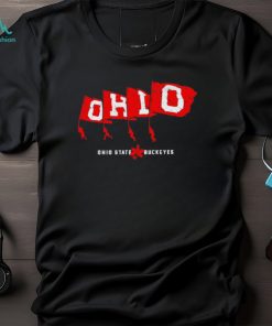 Ohio State Buckeyes flags shirt