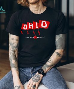 Ohio State Buckeyes flags shirt