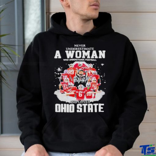 Ohio State Never Underestimate A Woman Who Understands Football Shirt