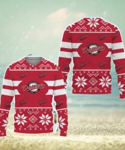 Okotoks Dawgs Custom New Uniforms For Fan Gear Knitted Xmas Sweater All Over Print