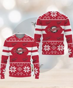 Okotoks Dawgs Custom New Uniforms For Fan Gear Knitted Xmas Sweater All Over Print