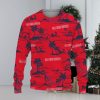 Washington Commanders Christmas Snowflakes Pattern New Style Knitted Sweater