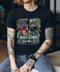 Ole Miss Rebels Vs Auburn Tigers Game Day 2023 T Shirt