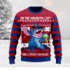 Hand In Hand Couple Personalized 3D Knitted Ugly Sweater