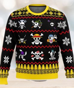 One Piece One Piece Flags 3D Ugly Christmas Sweater Unisex Christmas Sweater For Men And Women