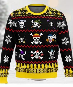 One Piece One Piece Flags 3D Ugly Christmas Sweater Unisex Christmas Sweater For Men And Women