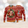 Santalorian Christmas Noel Knitted 3D Sweater For Thanksgiving