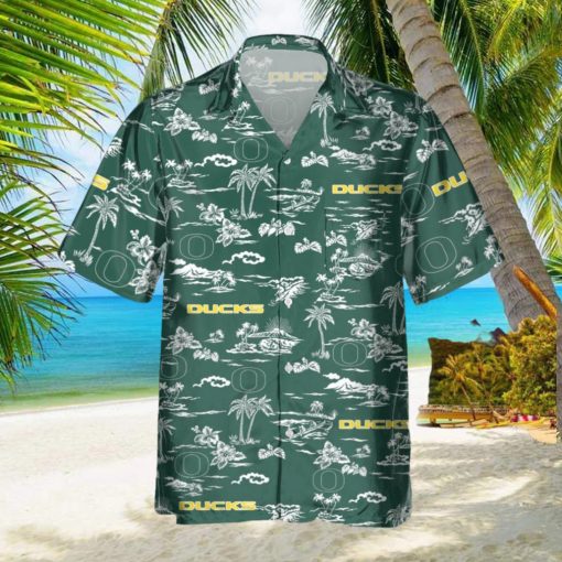 Oregon Ducks Designer 3D Hawaiian Shirt Best For Fans Beach Gift For Men And Women