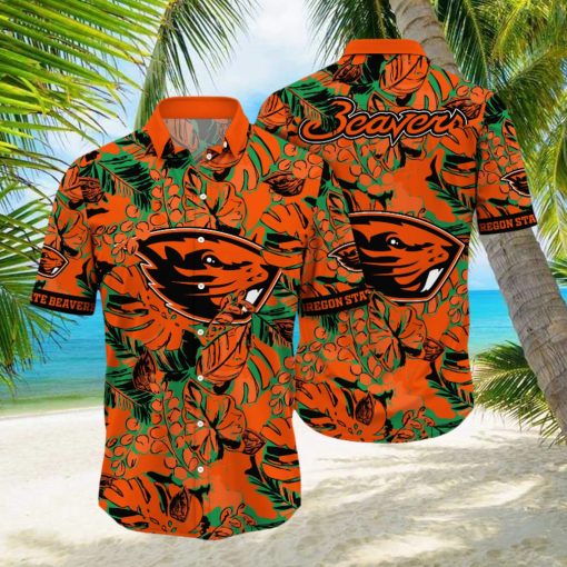 Oregon State Beavers NCAA Hawaiian Shirt Shorts Aloha Shirt