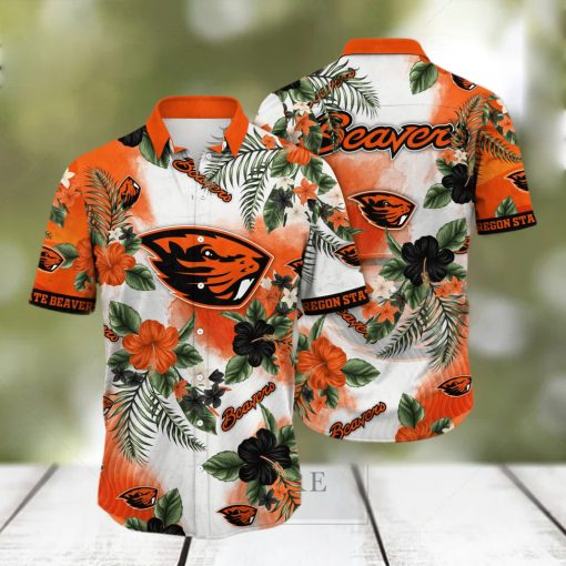 Oregon State Beavers NCAA Hawaiian Shirt Sunsetstime Aloha Shirt