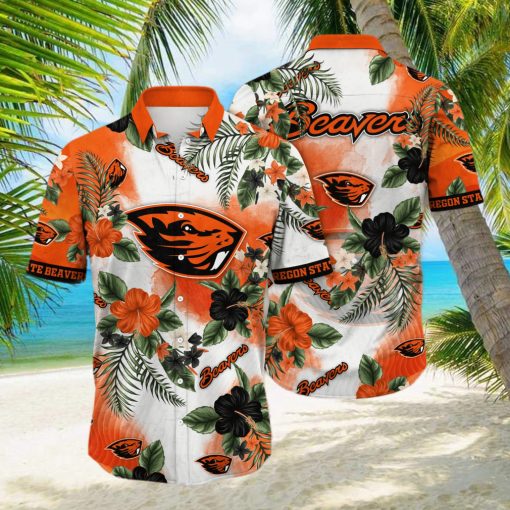 Oregon State Beavers NCAA Hawaiian Shirt Sunsetstime Aloha Shirt