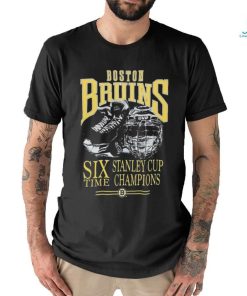 Original Boston Bruins Six Time Stanley Cup Champions Shirt