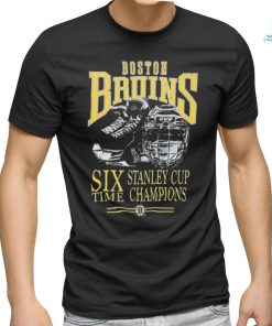 Original Boston Bruins Six Time Stanley Cup Champions Shirt