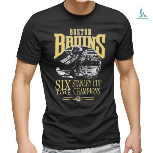 Original Boston Bruins Six Time Stanley Cup Champions Shirt