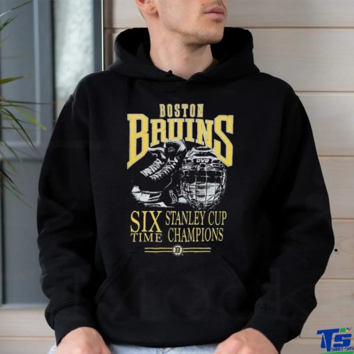 Original Boston Bruins Six Time Stanley Cup Champions Shirt