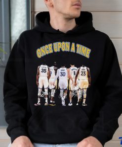 Original Golden State Warriors Once Upon A Time Signatures SHirt