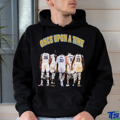 Original Golden State Warriors Once Upon A Time Signatures SHirt