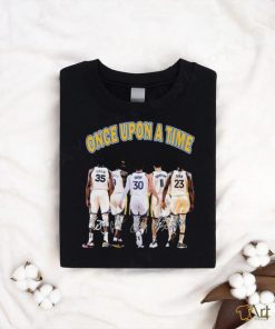 Original Golden State Warriors Once Upon A Time Signatures SHirt