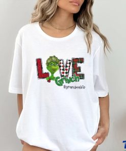 Original Grinch love grandma life 2023 merry Christmas shirt