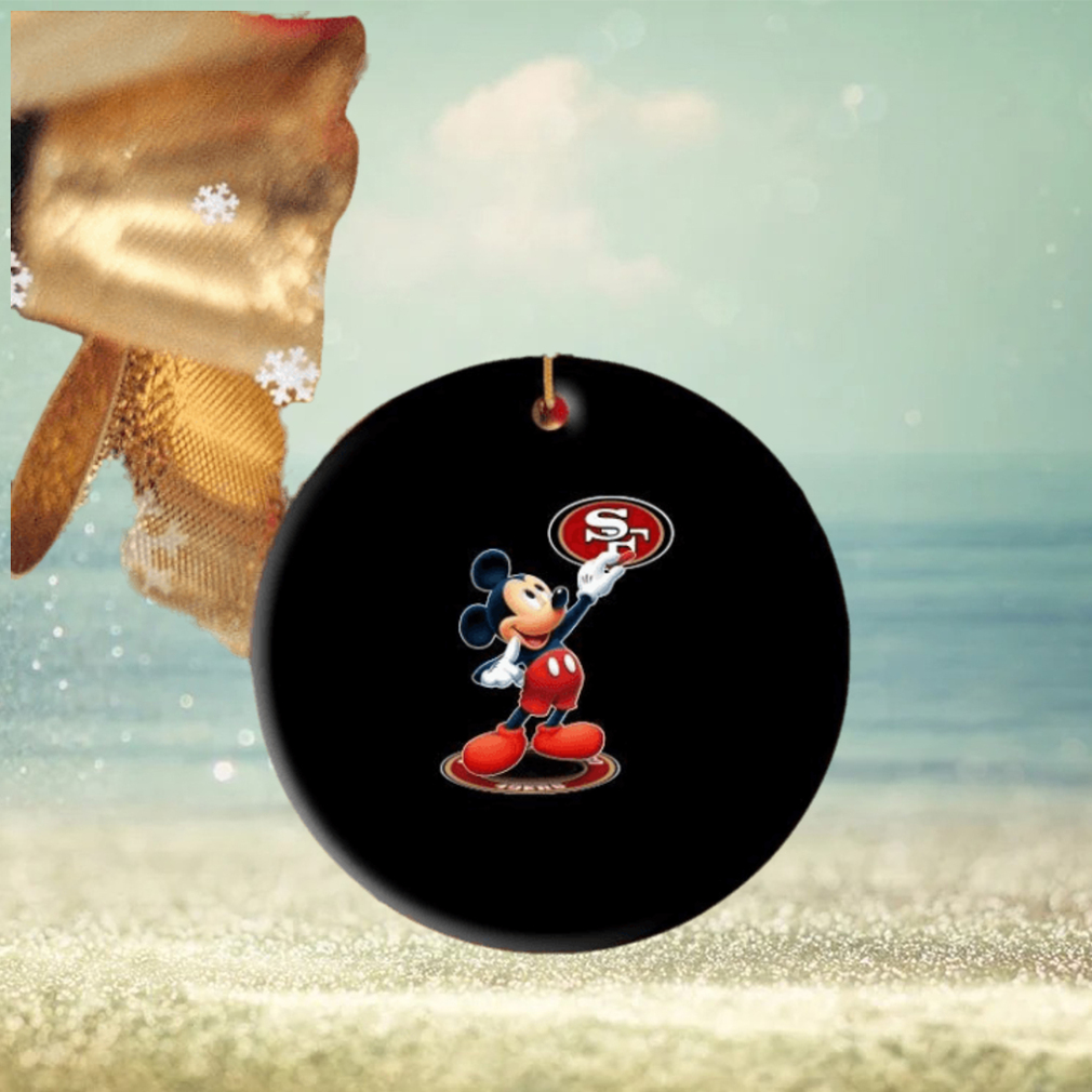 Original Nfl San Francisco 49ers Mickey Mouse 2023 Ornament Original Nfl San Francisco 49ers Mickey Mouse 2023 Ornament