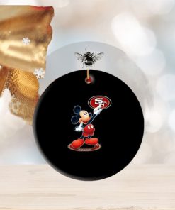 Original Nfl San Francisco 49ers Mickey Mouse 2023 Ornament