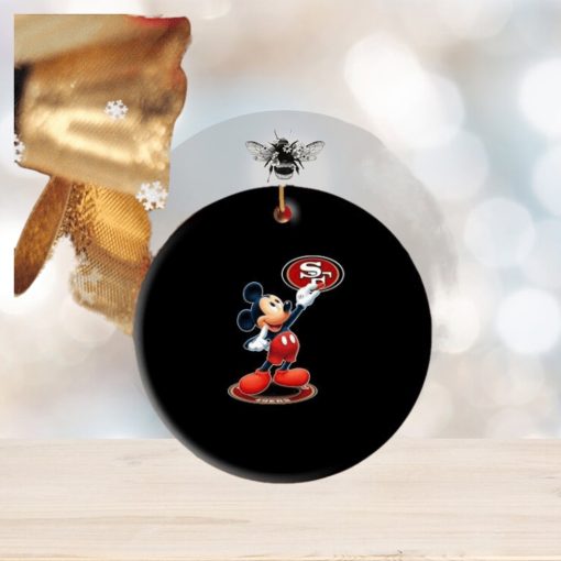 Original Nfl San Francisco 49ers Mickey Mouse 2023 Ornament