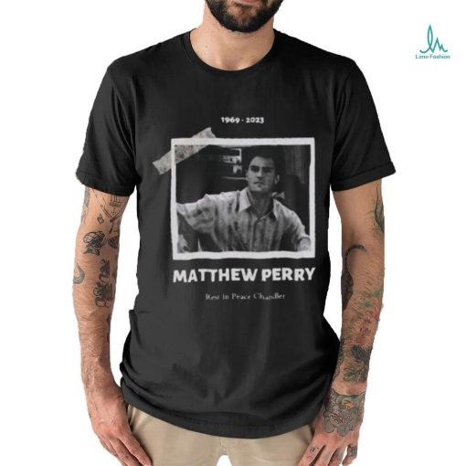 Original Rest In Peace Matthew Perry Chandler Bing T Shirt