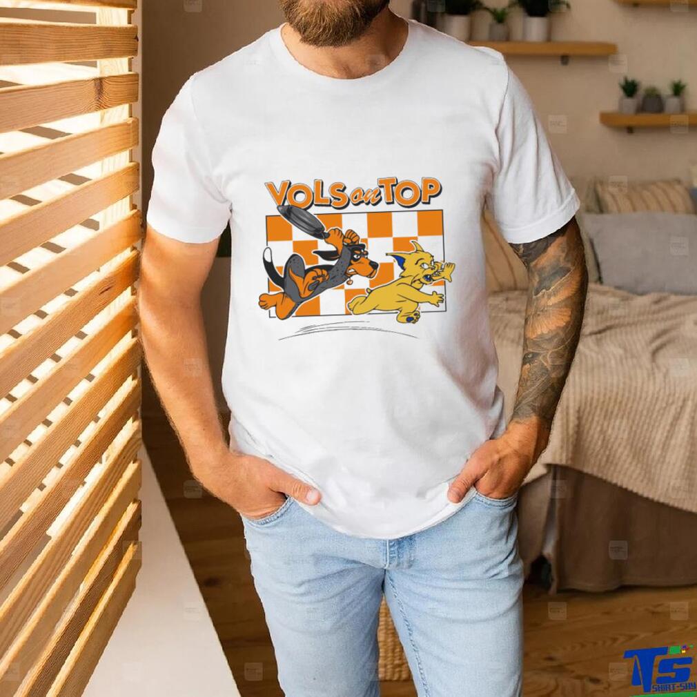 Original Vols on top cartoon pocket shirt Original Vols on top cartoon pocket shirt
