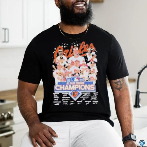 Orioles 2023 AL East Division Champions signatures shirt