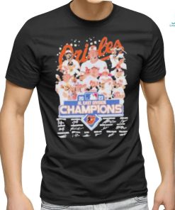 Orioles 2023 AL East Division Champions signatures shirt