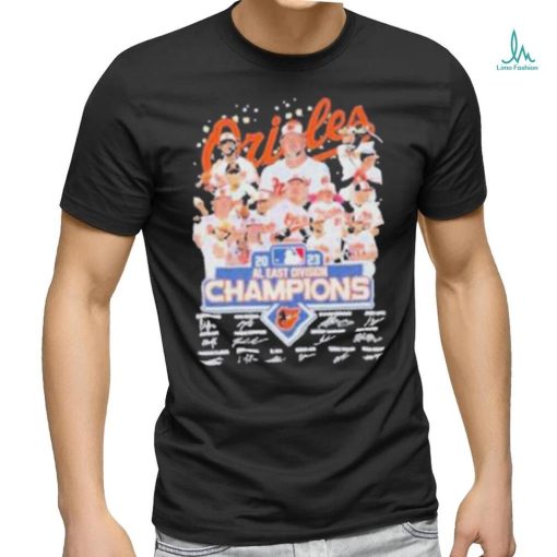Orioles 2023 AL East Division Champions signatures shirt
