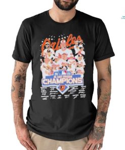 Orioles 2023 AL East Division Champions signatures shirt