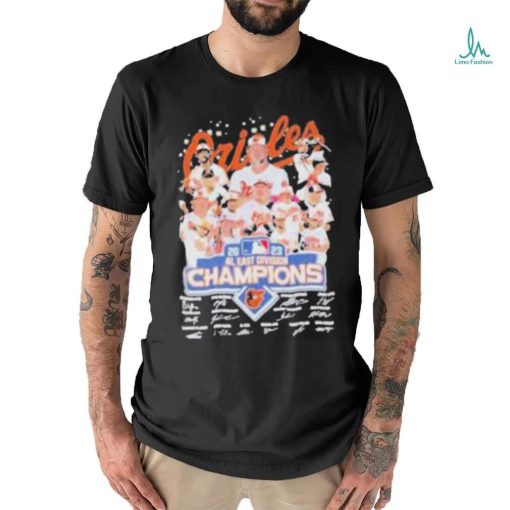 Orioles 2023 AL East Division Champions signatures shirt