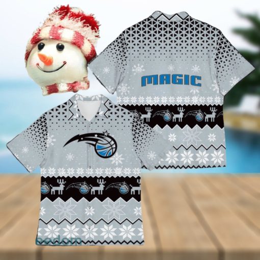 Orlando Magic Best Ugly Christmas 3D Hawaiian Shirt Printed Fans Gift For Family Holidays