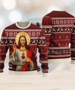 Orthodox Jesus Ugly Christmas Sweater Christmas Gifts Unisex