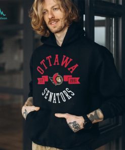 Ottawa Senators G III 4Her by Carl Banks Black City T Shirt