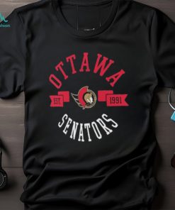 Ottawa Senators G III 4Her by Carl Banks Black City T Shirt