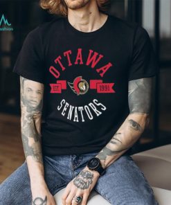 Ottawa Senators G III 4Her by Carl Banks Black City T Shirt