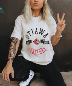 Ottawa Senators G III 4Her by Carl Banks White City T Shirt