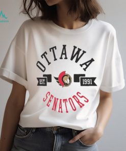 Ottawa Senators G III 4Her by Carl Banks White City T Shirt
