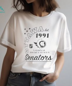 Ottawa Senators Starter White Arch City Team T Shirt