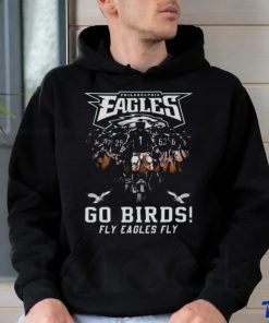 PHILADELPHIA EAGLES GO BIRDS FLY EAGLES FLY 2023 SHIRT