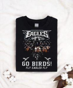 PHILADELPHIA EAGLES GO BIRDS FLY EAGLES FLY 2023 SHIRT