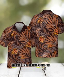 PHOENIX SUNS LATEST FOR MEN AND WOMEN GIFT FLORAL ALOHA BEACH HAWAIIAN SHIRT