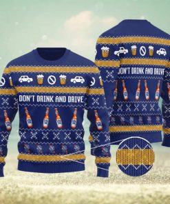 Pabst Blue Ribbon Don’t Drink And Drive Knitted 3D Sweater Gift For Xmas