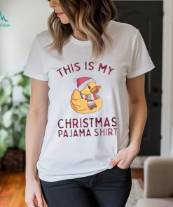 Pajamas For Family Duck This Is My Funny Xmas Christmas shirt