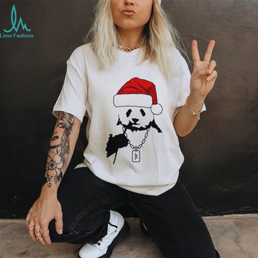 Panda santa Christmas 2023 Shirt