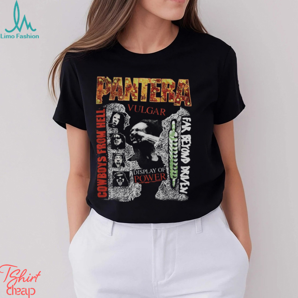 Pantera 3 Albums Shirt Pantera 3 Albums Shirt